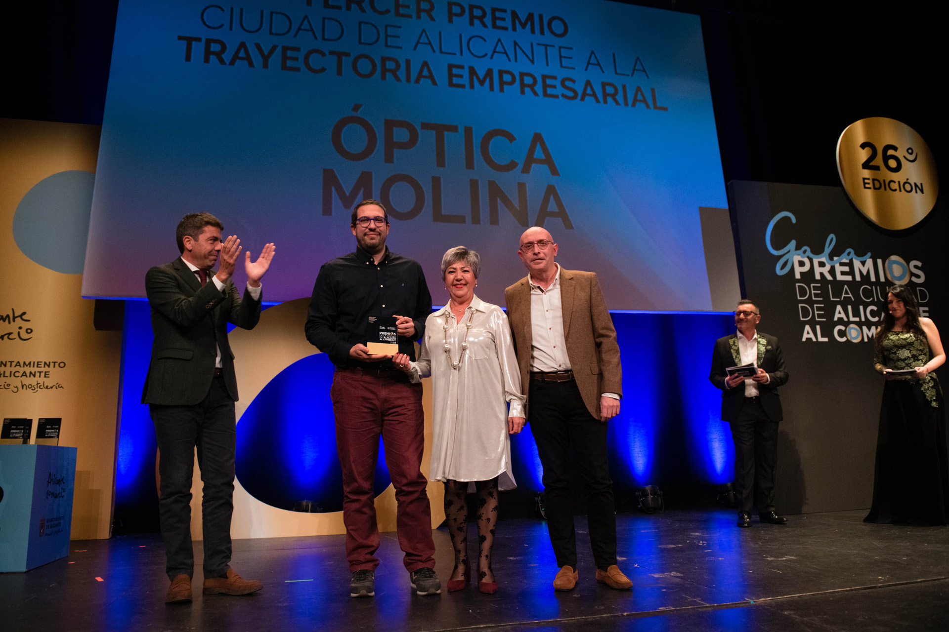 Premio comercio Optica Molina